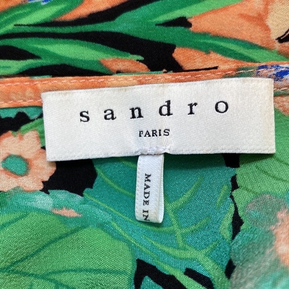 Sandro Silk Top - Picture 7 of 9